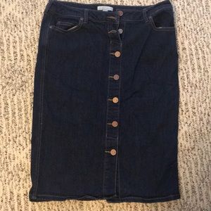Super cute jean pencil skirt